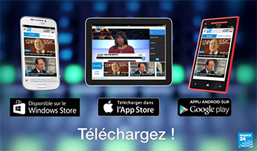 L'application France 24 - version française